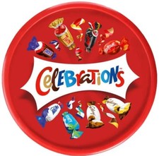 Celebrations Gift Tub Perfect Variety Chocolate Sweet Gift For Any Occasion 600g