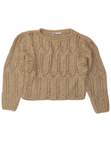 Zara womens crop see through - see,