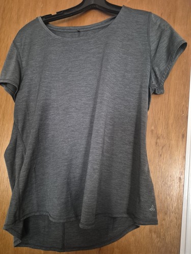 Prana women tshirt grey - tshirt,