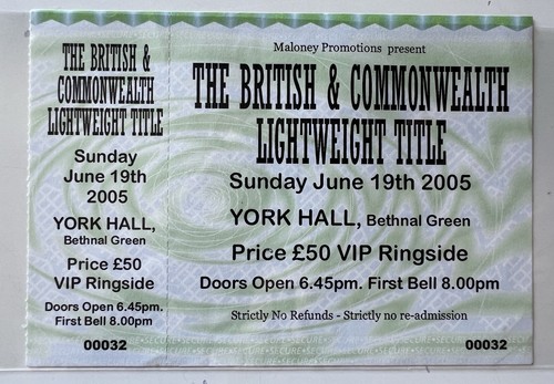 Boxing memorabilia box fight - boxing,