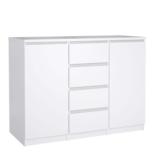 White high gloss - high,