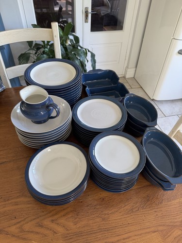 Denby boston blue dinner - boston,