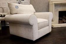 G Plan Lavinia (Collins & Hayes) Fiorina Boucle Fabric Classic Back Single Chair