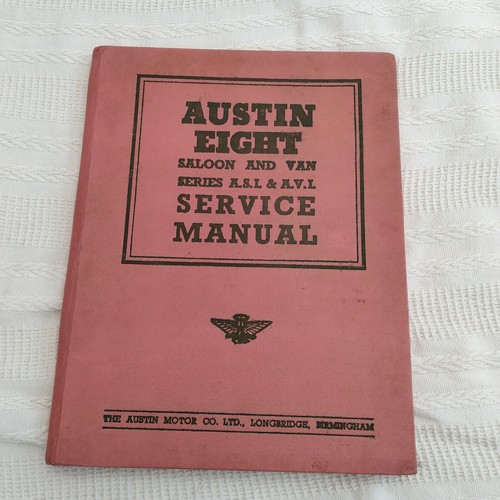 Service manual for austin - manual,