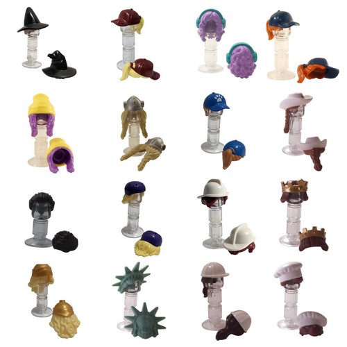 Lego minifigure hair - -,