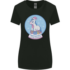 Christmas Unicorn Snow Globe