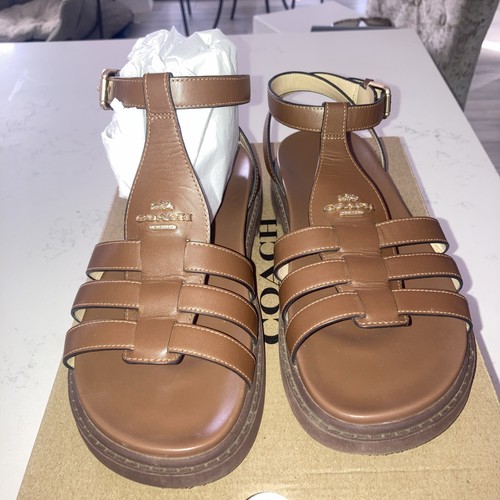 Coach franny sandals leather - franny,