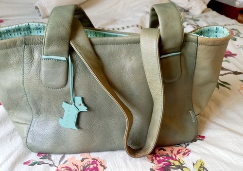 Radley olive green leather - radley,