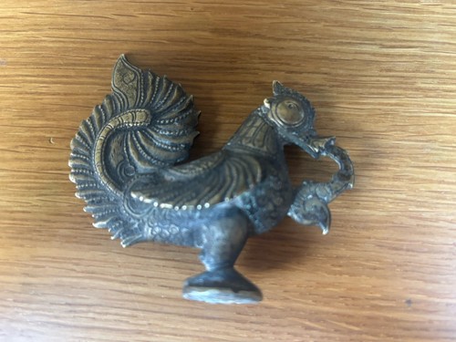 Antique indian brass hamsa - antique,