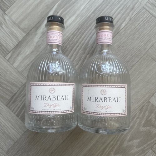 Mirabeau gin bottles - x,
