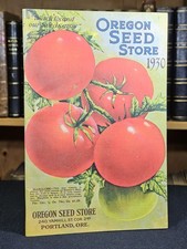 1930 OREGON SEED STORE Flower Vegetable Catalogue PORTLAND U.S America Scarce