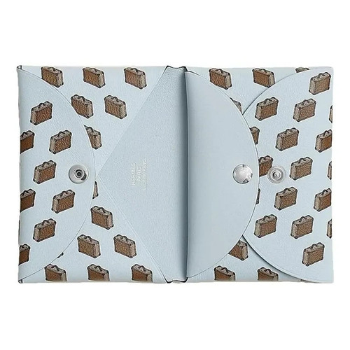 Hermès calvi duo compact - compact, card