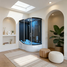 Steam Shower Whirlpool Bath