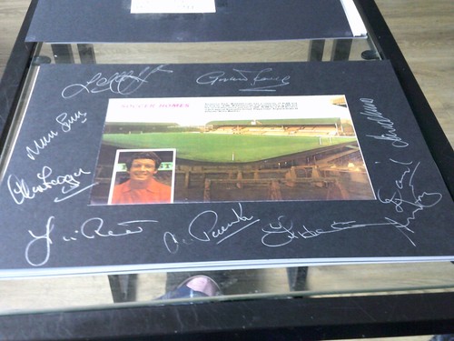 Middlesbrough signed picture - middlesbrough,