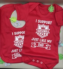 Arsenal FC Personalised Baby