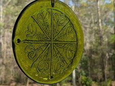 MCM Blenko Glass Pressed