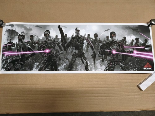 Terminator print bild - print,