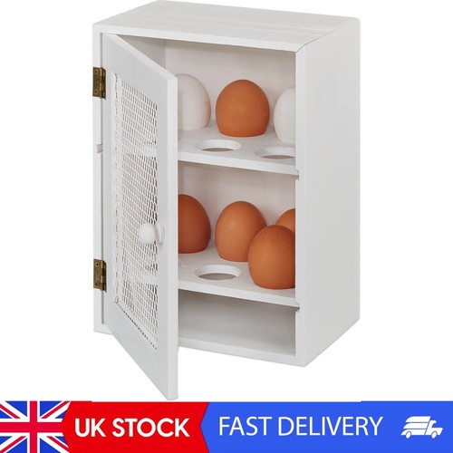 Wooden egg cabinet pieces - egg,