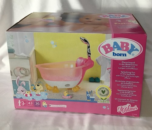 Baby born bathtub toy - bathtub,