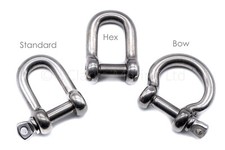 Stainless steel shackle bow - a4,