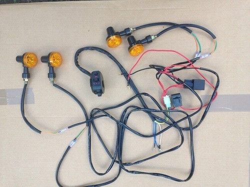 Motorbike indicators wiring - indicators,