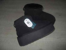 NEW EMU Australia Stinger Mini Boots Platform Sole Size UK 5 - Black