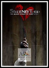 Sweeney Todd The Demon Barber Of Fleet Street Movie Poster A1 A2 A3