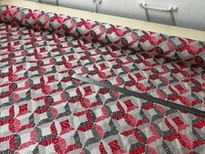 Villa nova Adamas Cherry 140 CMS WIDE CURTAIN BLIND FABRIC upholstery material