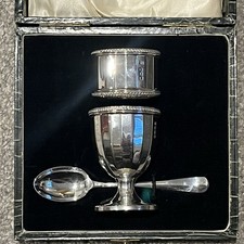 Sterling Silver Egg Cup Napkin