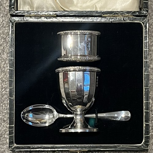 Sterling silver egg - egg, cup