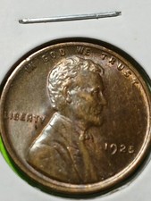 1925-P LINCOLN CENT. MS/ BU/ RB. HIGH RATED. FULL MINT LUSTER