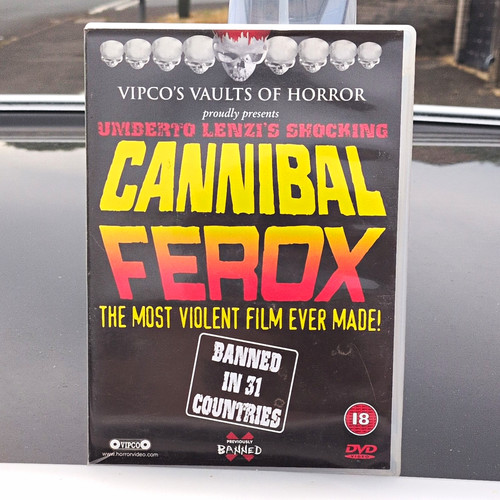 Vipco cannibal ferox dvd - vipco,