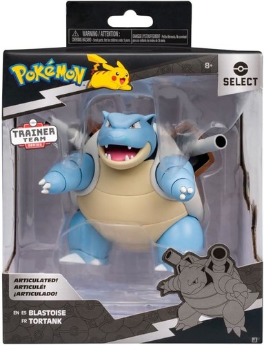 Pokémon blastoise select - pokémon, 6"
