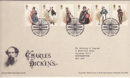 Stamps first day cover - gb,