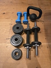 Dumbbells And Kettlebell. Never Used. Great Condition.