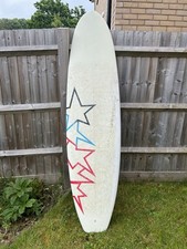 7ft Surf Board With Bag, Leash And Fins