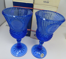VTG Avon Blue Glass George