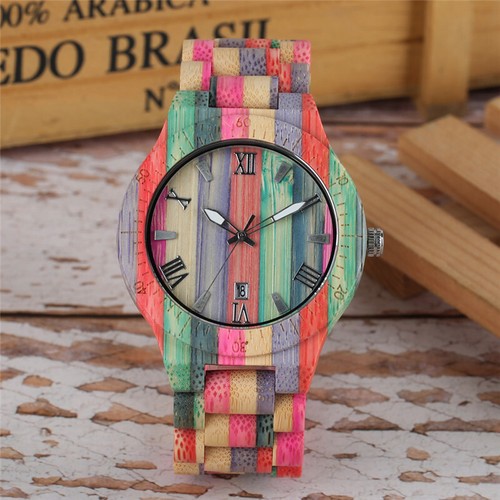 Men women quartz wooden - men's,