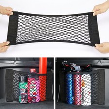 Car Interior Elastic Net Storage Holder Rear Trunk Seat Organizer Accessories