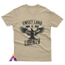 Printed t-shirt Cotton USA