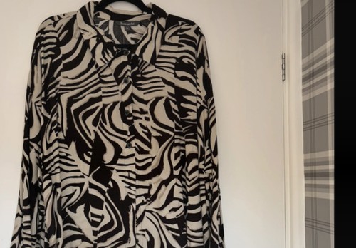 Ladies abstract print loose