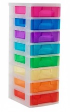 8 Drawer Plastic Storage