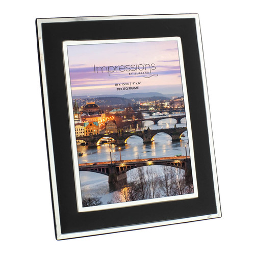 Silverplated photo frame - photo,
