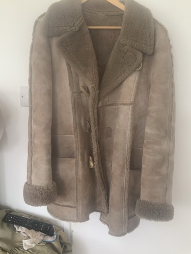 Mens sheepskin coat - mens,
