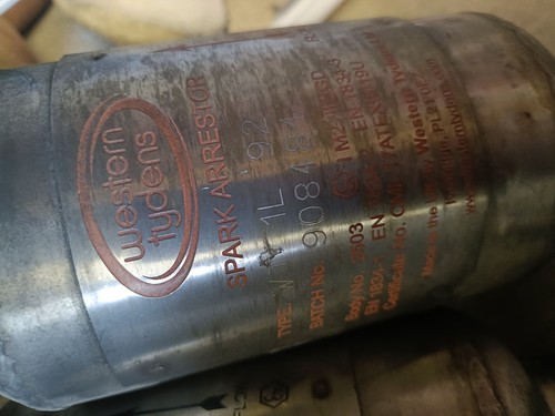 Diesel spark arrestor - spark,