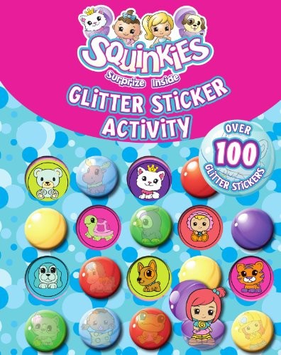 Squinkies glitter sticker book - glitter,