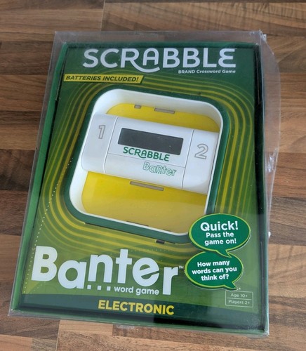 Scrabble banter electronic - scrabble,