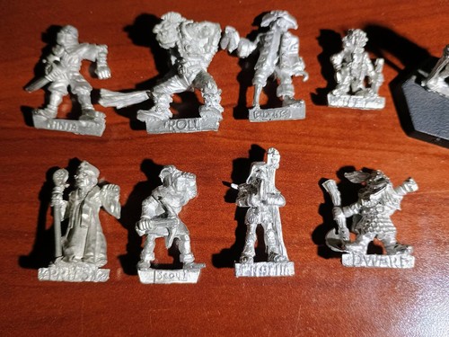 Talisman figures 25mm - talisman, (9x)