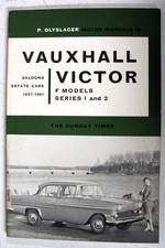 VAUXHALL Victor F Models