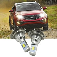 FOR KIA SPORTAGE 2011-15 CANBUS ERROR FREE H7 LED Headlight Bulb Conversion Kit